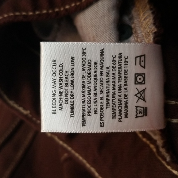 HIDDEN Jeans Brown Crossover Cargo Pants - Picture 7 of 7